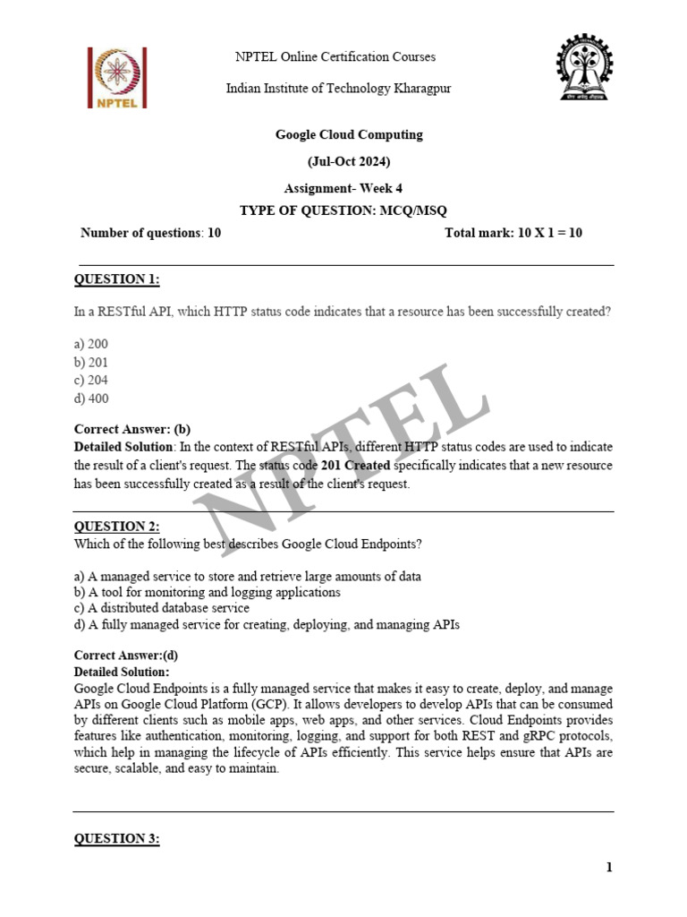 Google Cloud Computing Course MCQs | PDF | Cloud Computing | Encryption