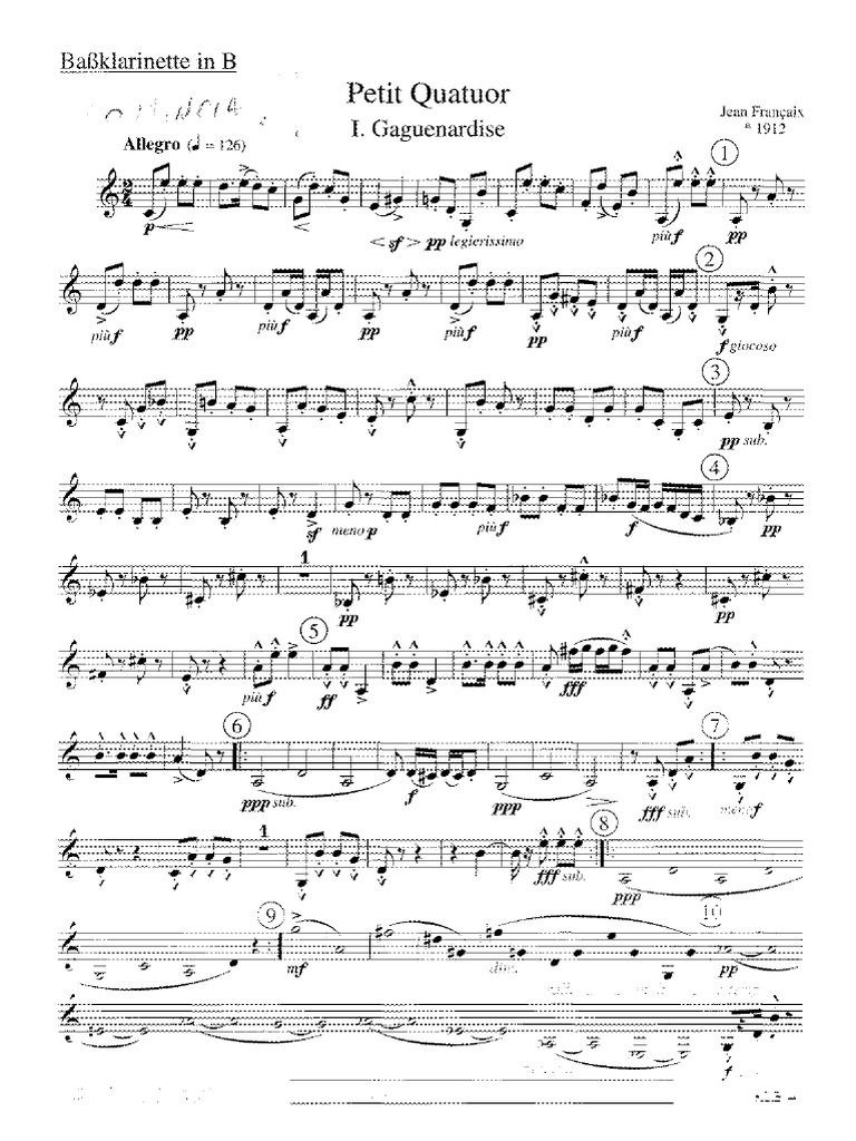 Bass Clar | PDF