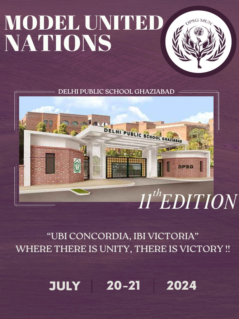 DPSG MUN 2024 Invitation and Details | PDF | Identity Politics ...