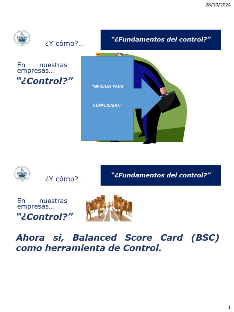 Control | PDF | Business | Negocios económicos