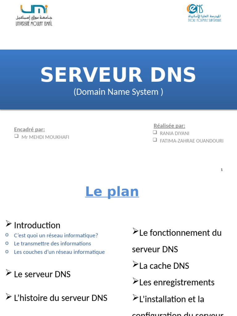 Comprendre le Serveur DNS en Informatique | PDF | Système de noms de ...