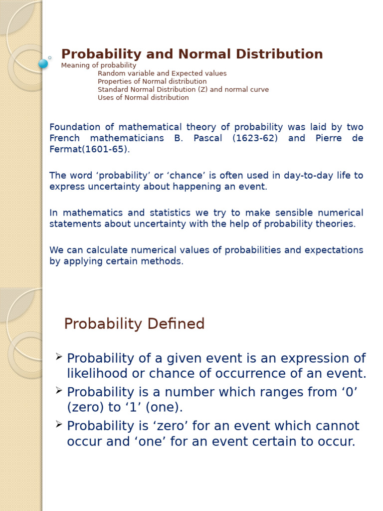 Probability Pdf Probability Distribution Probability Theory