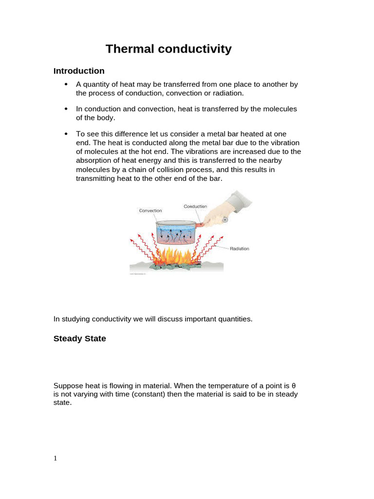 Understanding Thermal Conductivity | PDF | Thermal Conduction | Heat