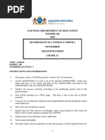 Inflation Concepts for Grade 11-12 Maths Lit | PDF | Inflation | Prices