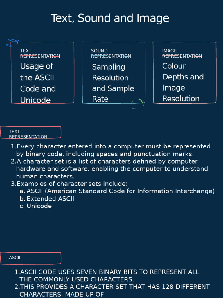 Chapter 1 Textimagesound | PDF | Data Compression | Ascii