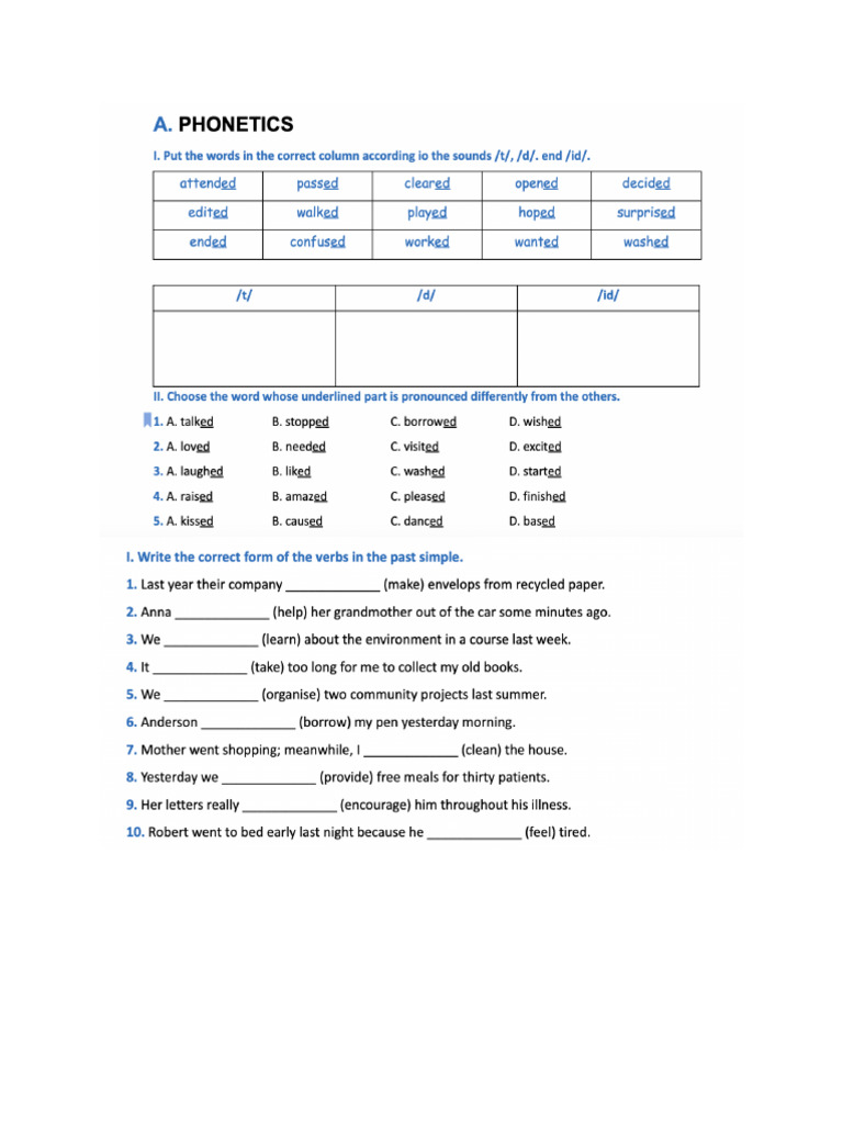 Review Unit 3 | PDF