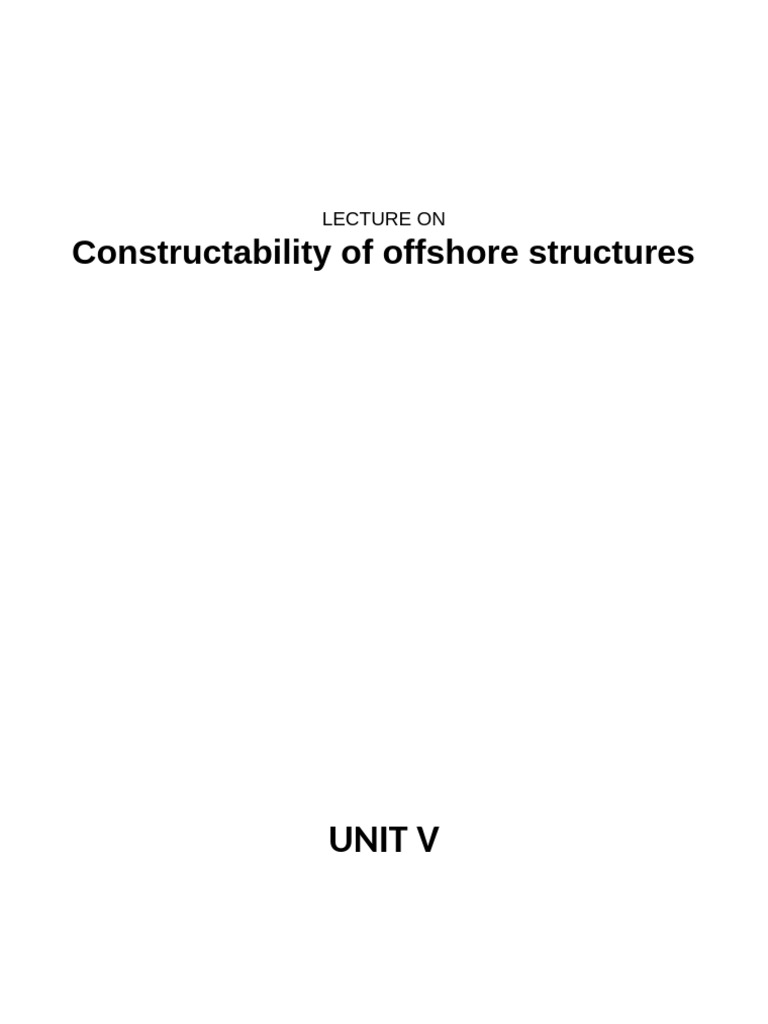 Arctic Offshore Structure Design Guide | PDF | Deep Foundation | Concrete