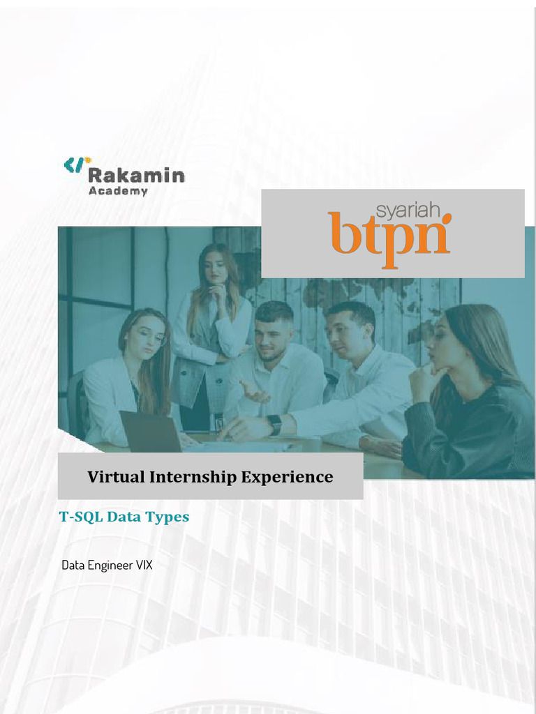 Tipe Data dalam T-SQL | PDF | Komputer