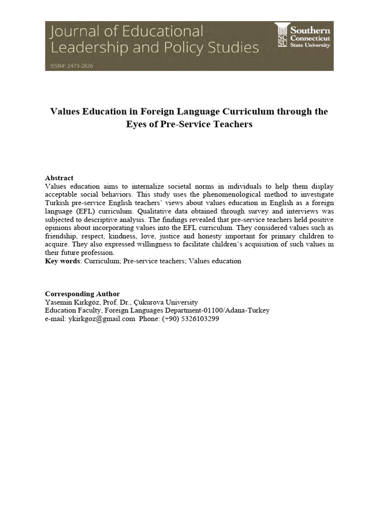EJ1308499 | PDF | English As A Second Or Foreign Language | Curriculum