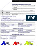 MAAC Program of Events 2009