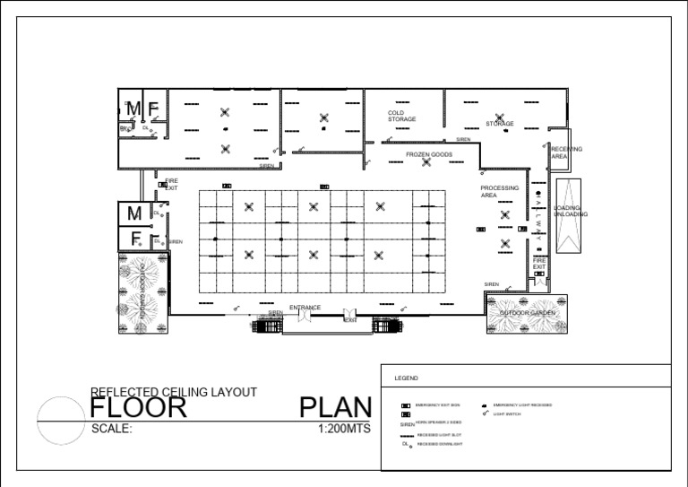 Reflected Ceiling Plan | PDF | Architectural Elements