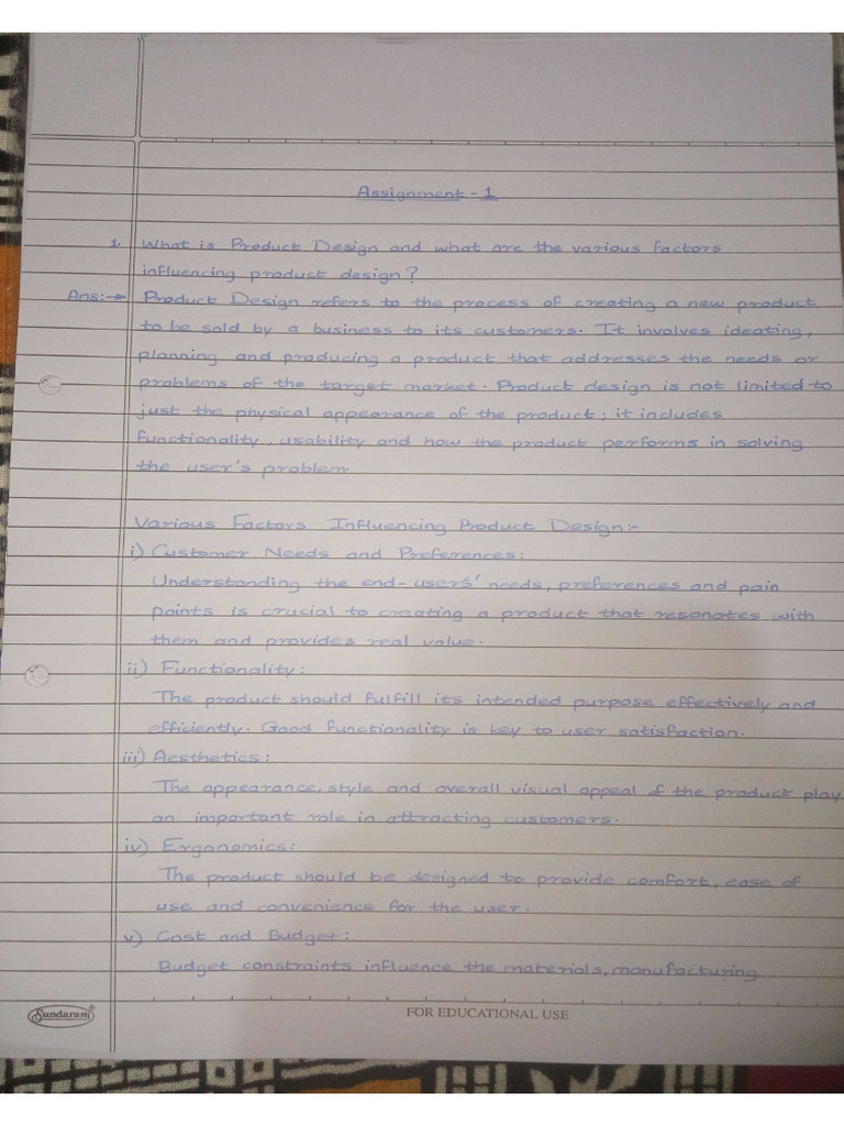 RM Assignment 1 | PDF