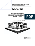 US Army Medical Course MD0753-101 Book2 - Medical Records Administration Branch