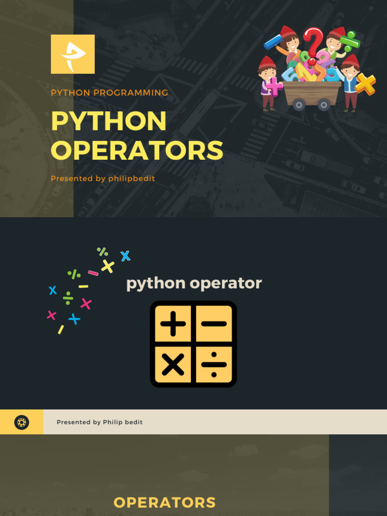 Python Operator | PDF