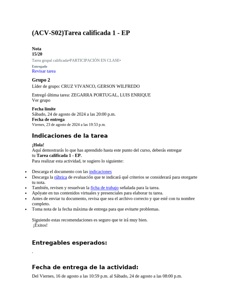 Acv Estadistica | PDF