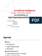 AI Presentation HAW - Logical Programming and Resolution