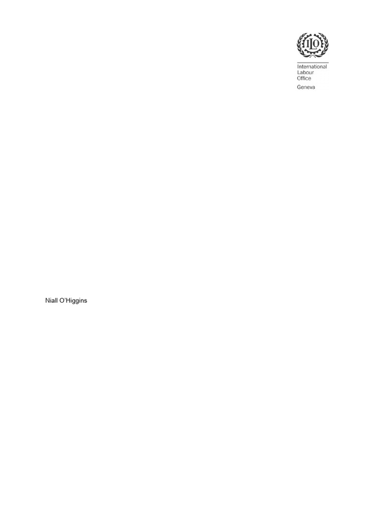 Wcms 154365 | PDF | Unemployment | International Labour Organization