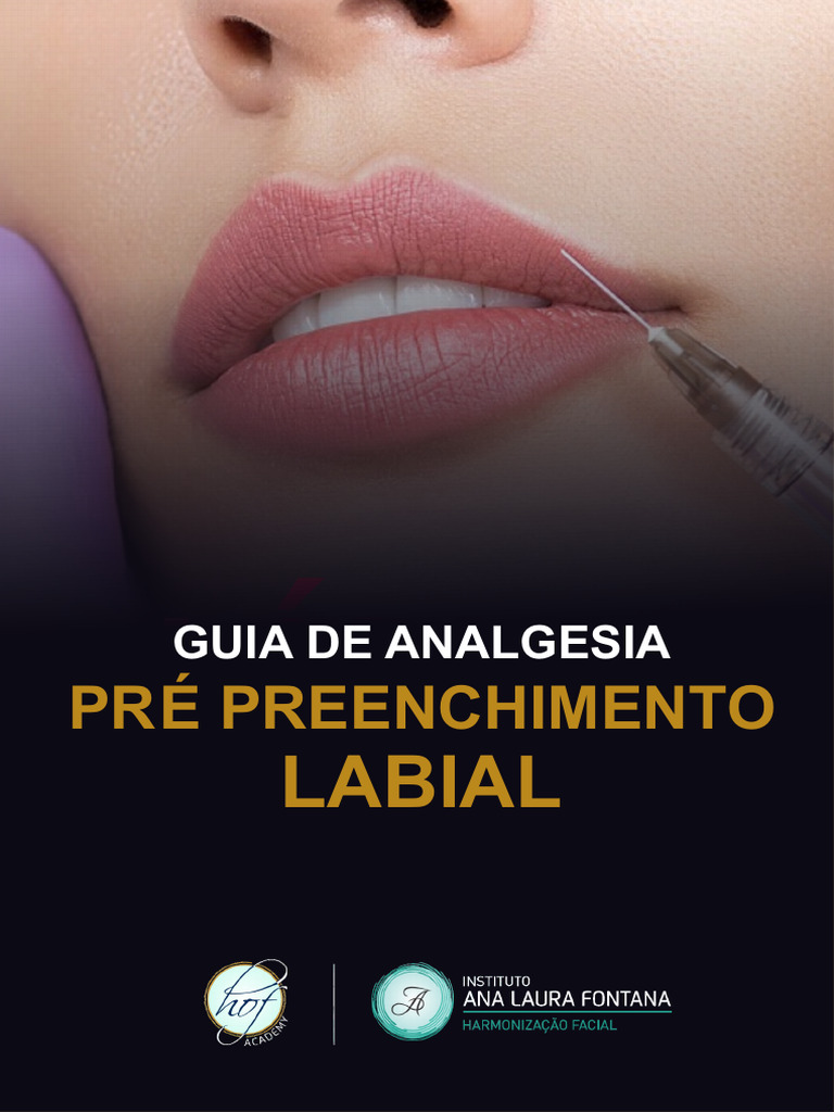 Guia de Analgesia Pré Preenchimento Labial. | PDF