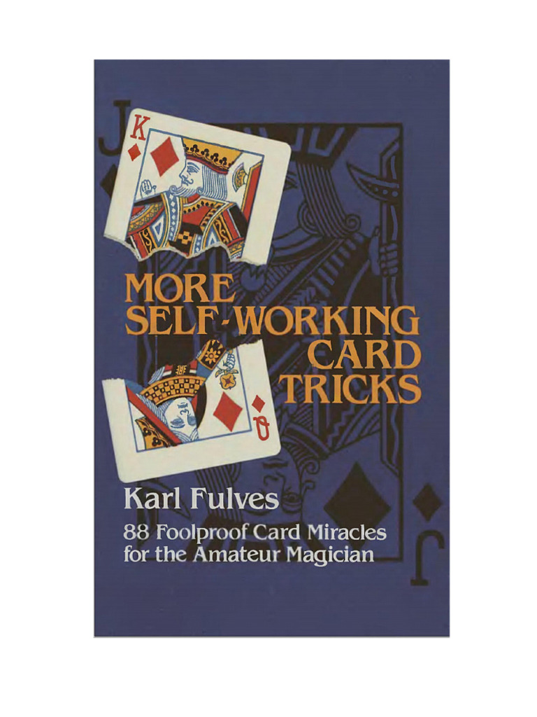 More Self Working Card Trick | PDF | Jugando a las cartas | Mentira