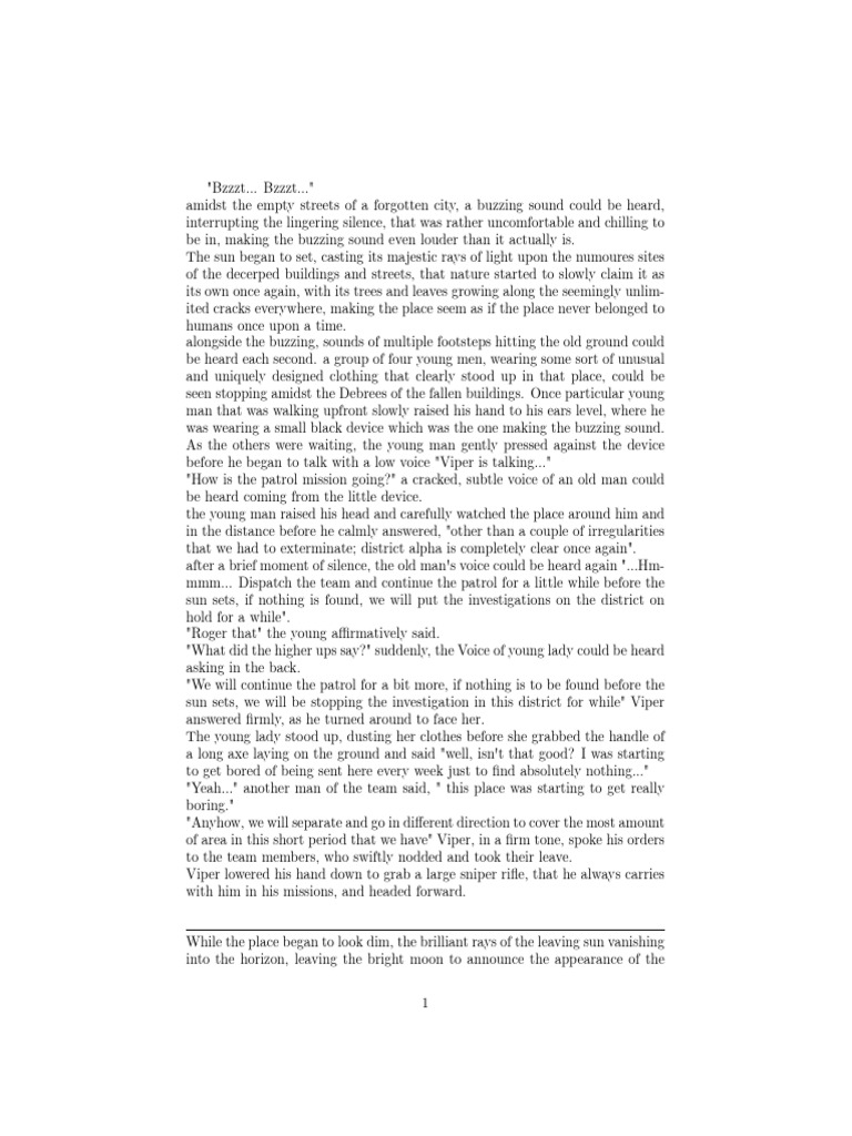 Chapter 1 - 2 | PDF | Young Adult | General Fiction