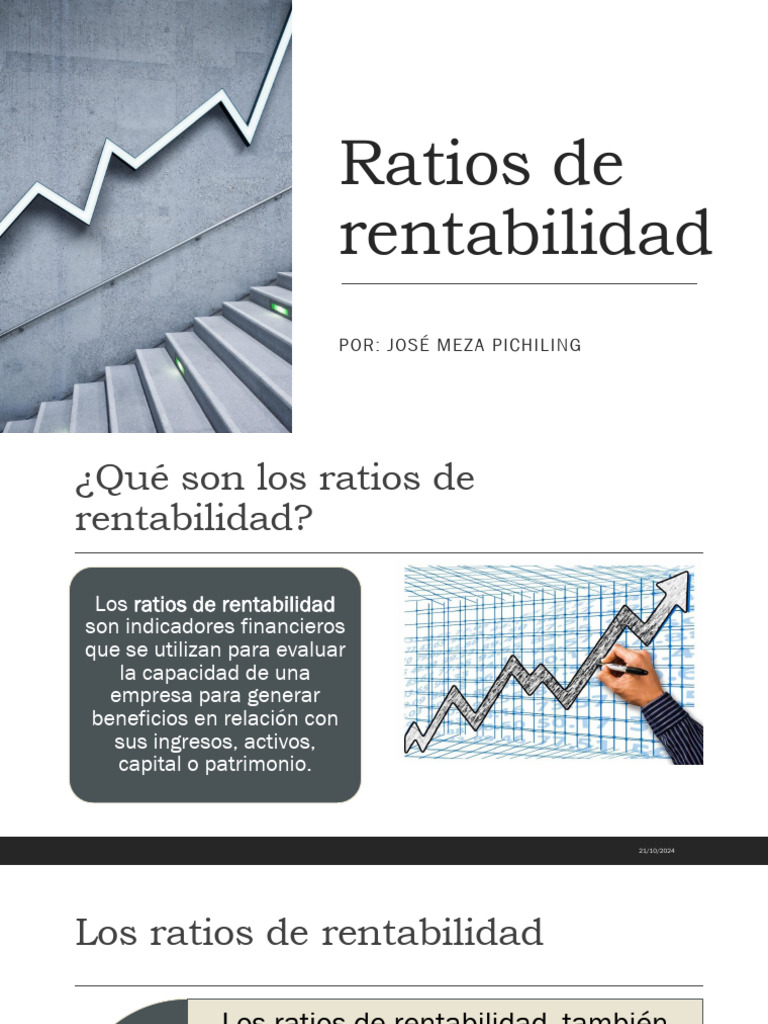Ejemplos y Fórmulas de Ratios de Rentabilidad | PDF | Rentabilidad ...