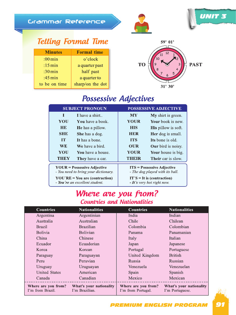 Basic Book Unit 03 Grammar PDF