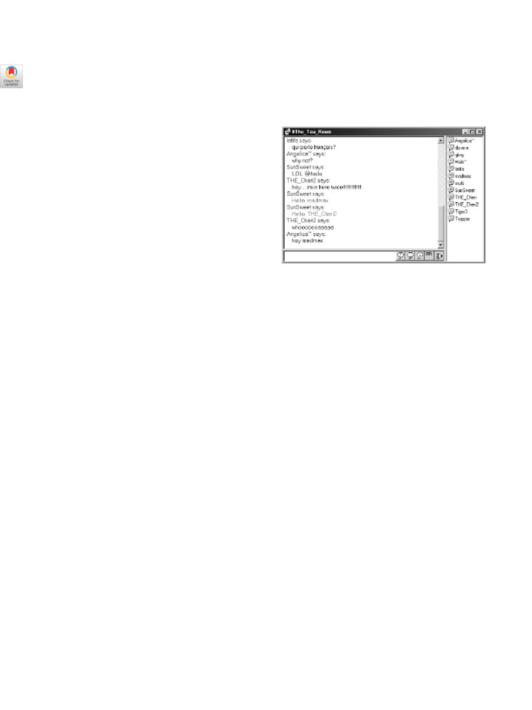 Alternative interfaces for chat virtual worlds group microsoft