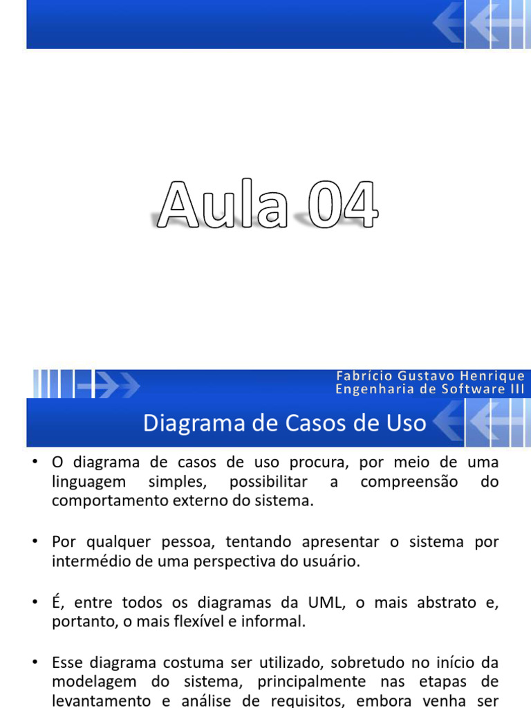 Diagrama de Casos de Uso na UML | PDF | Diagrama de caso de uso ...