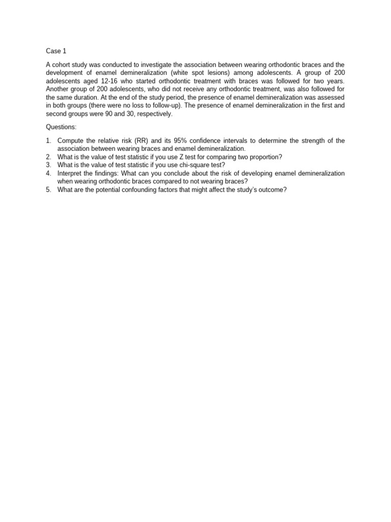 Case 1 | PDF | Science & Mathematics