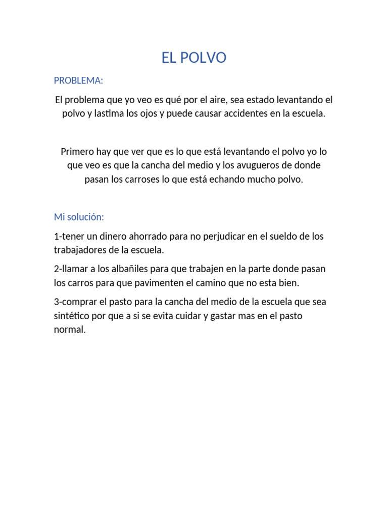 Tarea de El Problema | PDF | Negocios | Hogar, jardinería y bricolaje