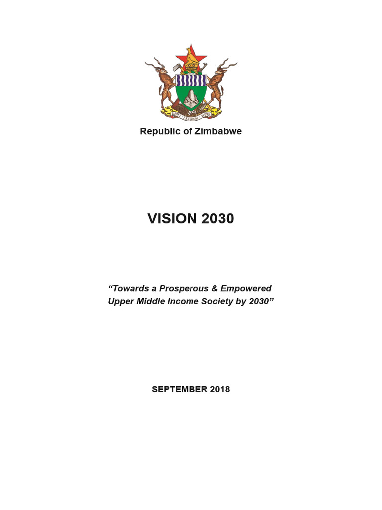 Zimbabwe Vision 2030 Summary