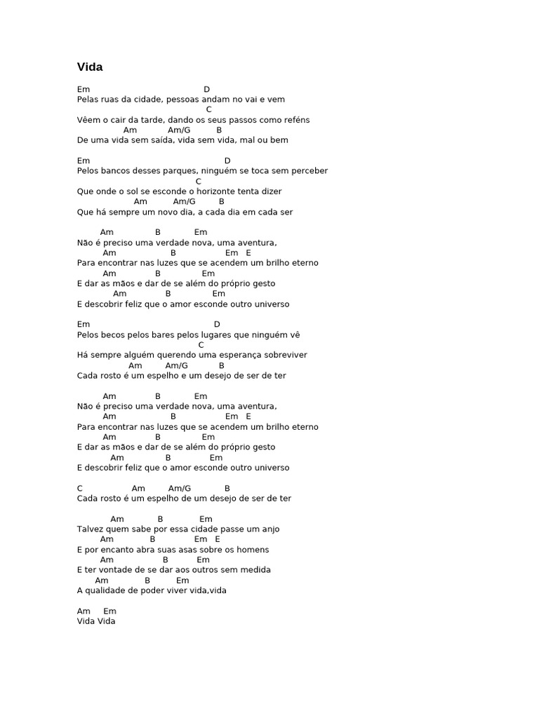 Reflexões sobre a Vida e o Amor | PDF