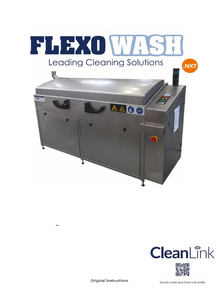 Anilox Roll Cleaner Operation Manual | PDF | Pump | Valve