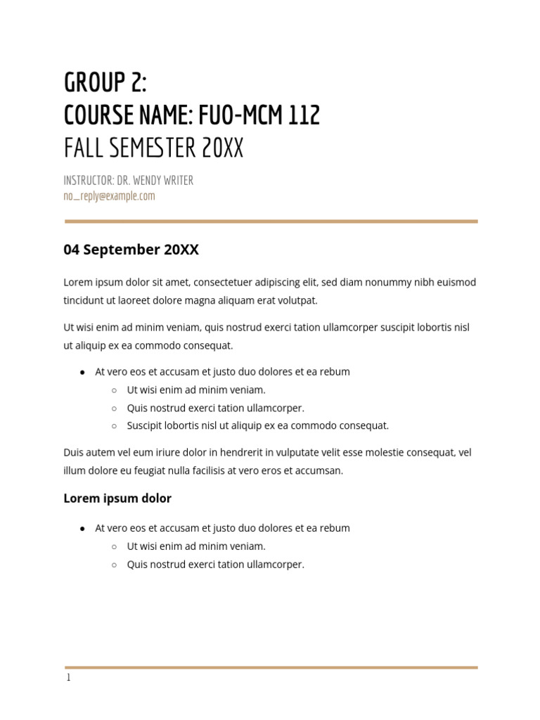 Class Notes | PDF