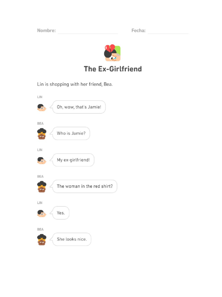 The Ex-Girlfriend Overview | PDF