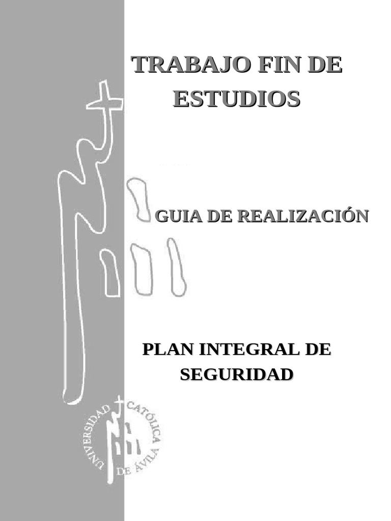Plan Integral de Seguridad Documentado | PDF | La seguridad informática ...