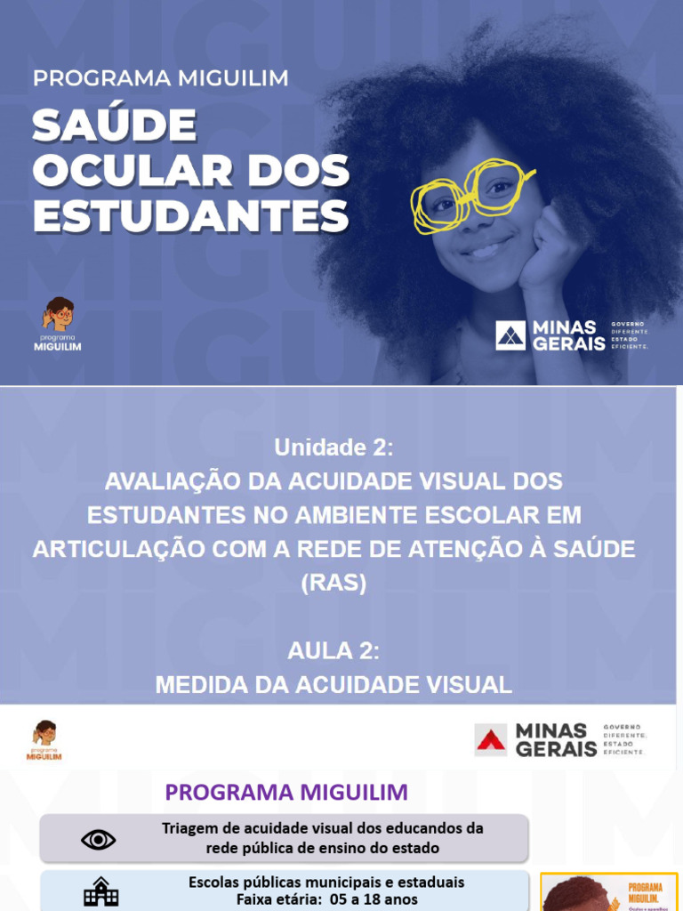 Unidade 2 - Aula 2 | PDF | Olho | Adolescência
