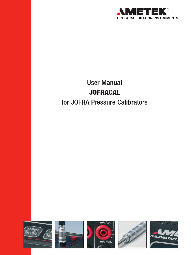 Calibration software jofracal user manual 1pressure us pdf
