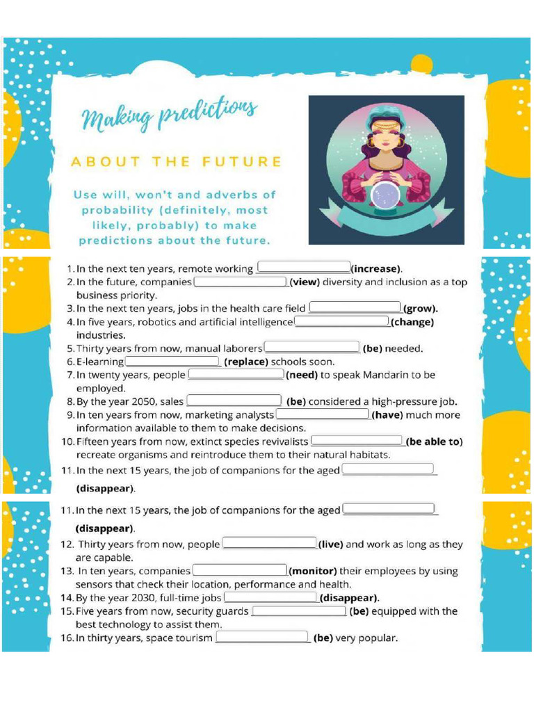 Predictions With Will | PDF