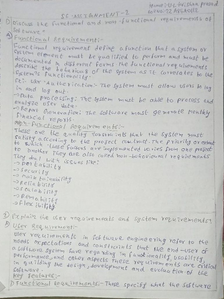 Assignment 2 SE | PDF