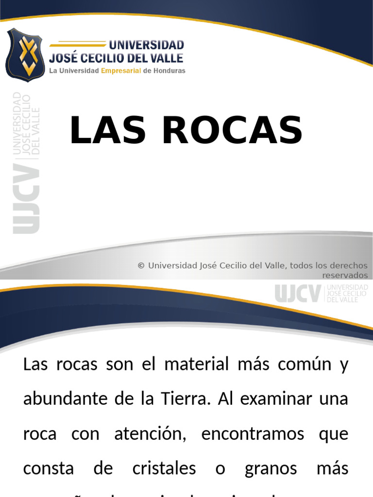 Las Rocas Rocas Igneas | PDF | Roca (geología) | Roca ígnea