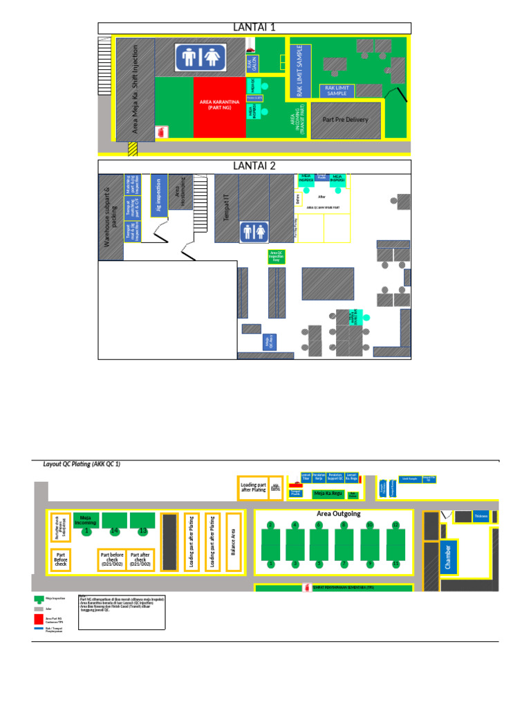 QC Layout for Warehouse Operations | PDF