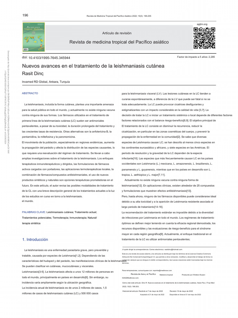 New Developments in The Treatment of Cutaneous.3 | PDF | Sistema inmune ...