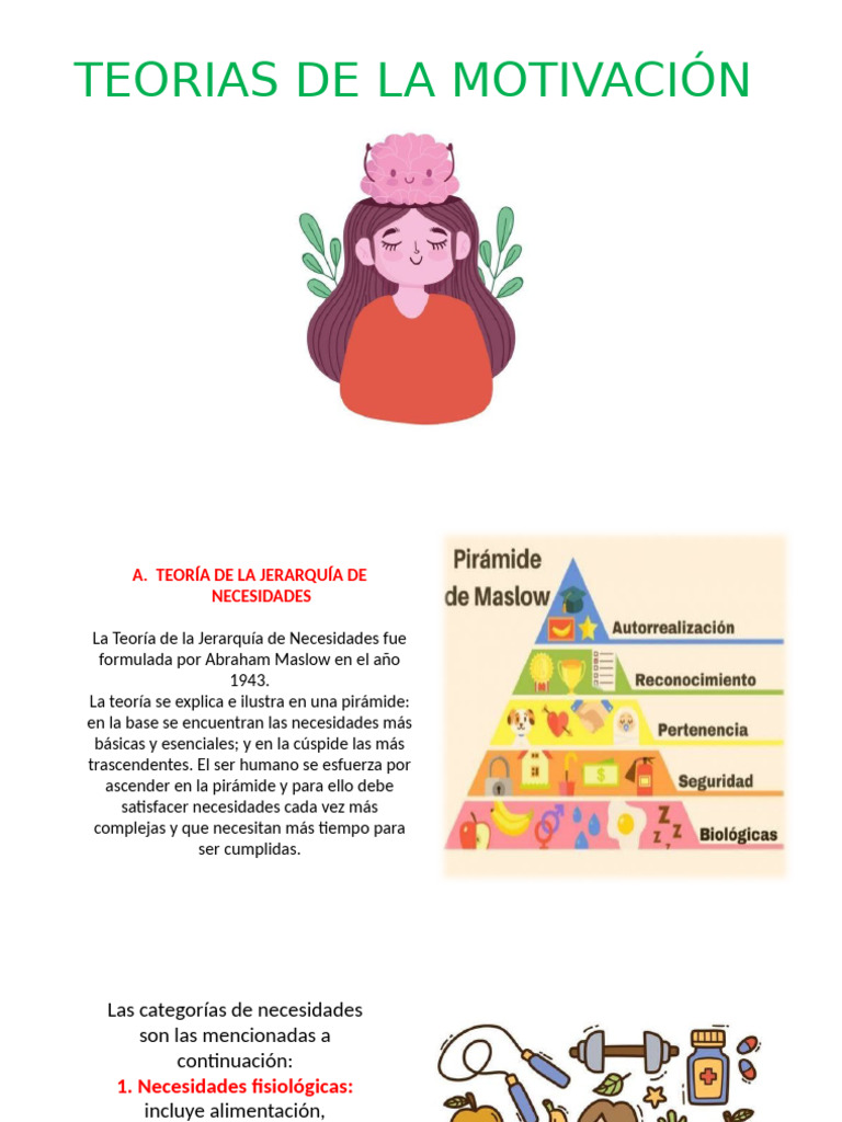 Teorías de la Motivación Laboral | PDF | Motivación | Motivacional