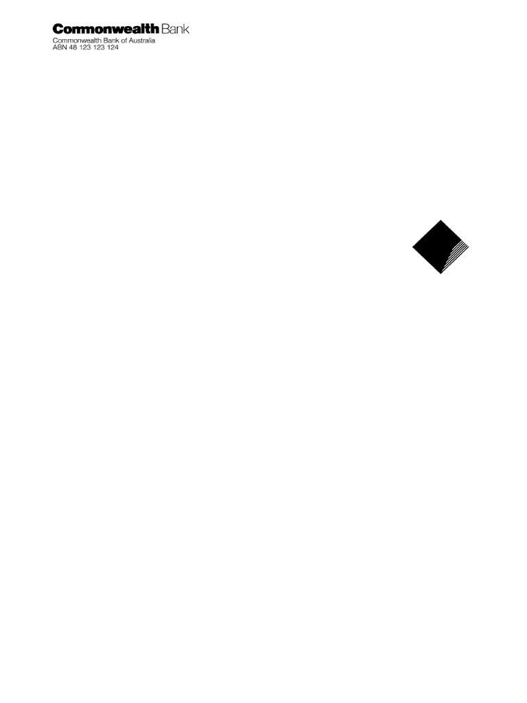 Commonwealth Bank Balance Confirmation | PDF