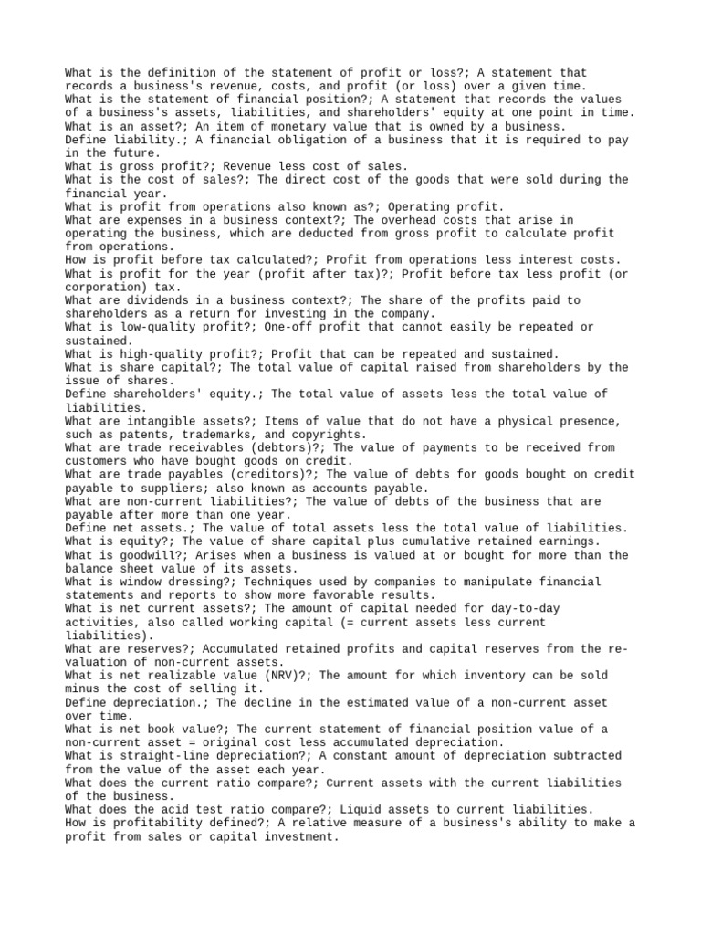 RFA Unit 4 A Level 2 | PDF | Dividend | Balance Sheet