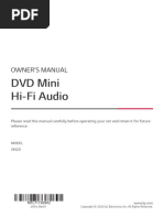 DVD Home Theater System: Owner'S Manual | PDF | Compact Disc