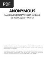 ANONYMOUS - MANUAL SOBREVIVÊNCIA