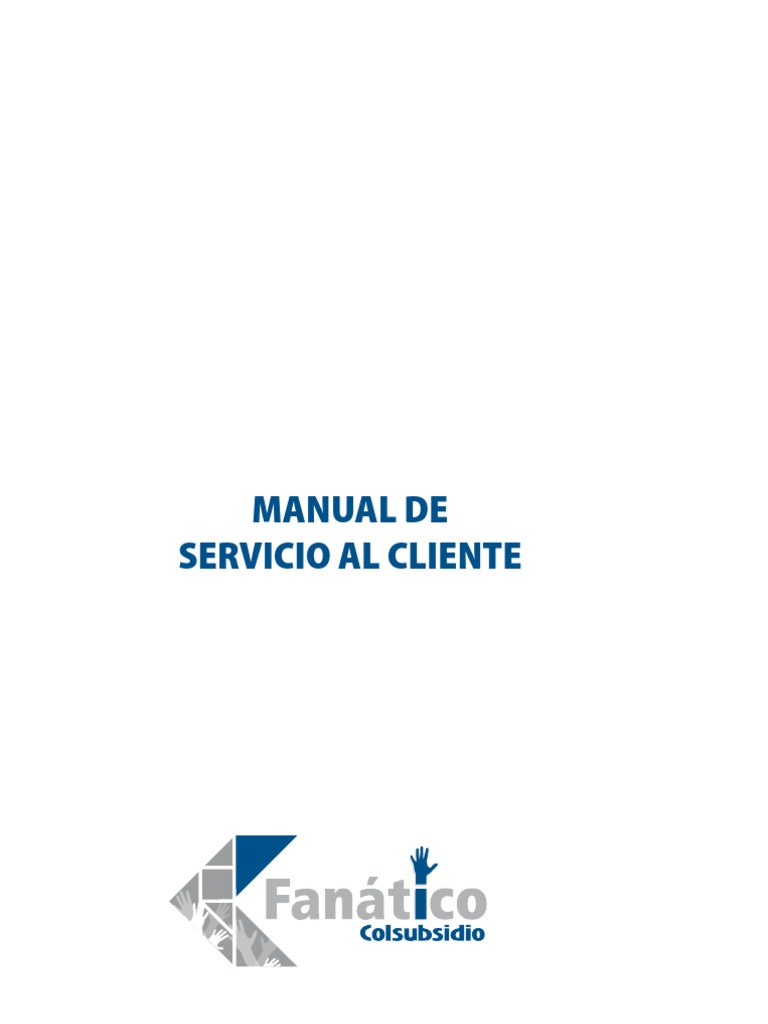 Manual de Servicio Al Cliente | PDF | Servicio al Cliente | Cliente