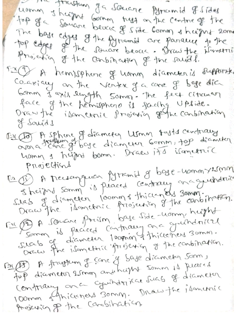 Isometric Projection Pdf